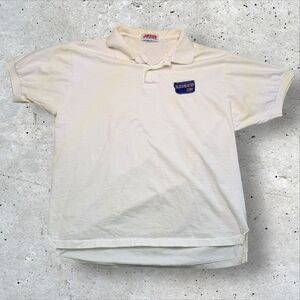 Vintage Blockbuster Video Employee Polo Shirt Jerzees XXL Made USA 100% Cotton